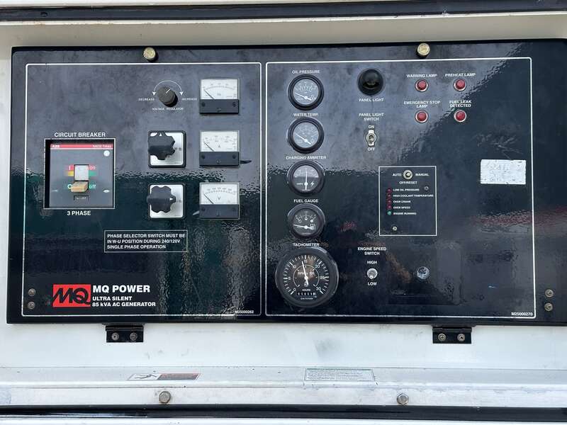 Used Multiquip DCA-85USJ Rental Grade Diesel Generator, 26515 Hrs, EPA Tier 3