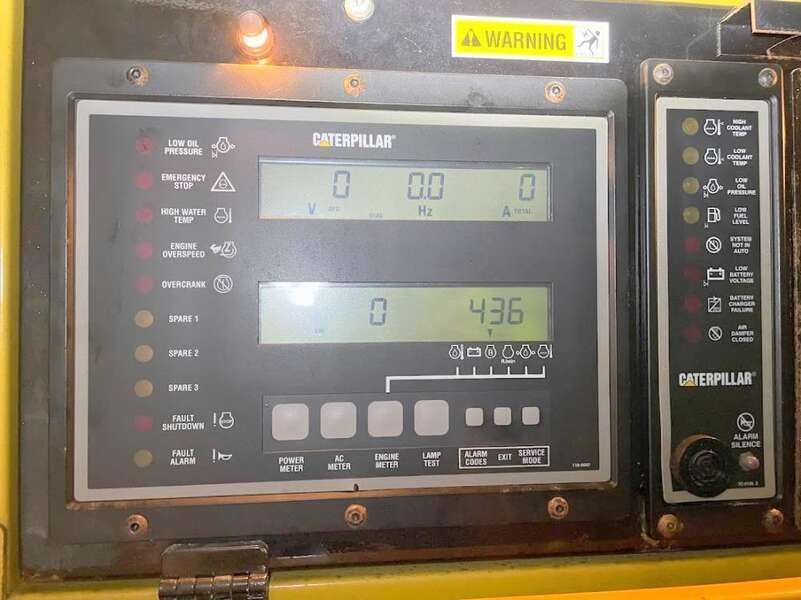 Used Caterpillar 3456 Diesel Generator, 436 Hrs