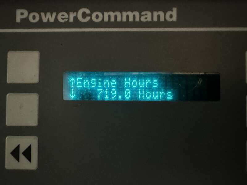 Used Cummins DGDA 6BT5.9-G6 Diesel Generator, 719Hrs