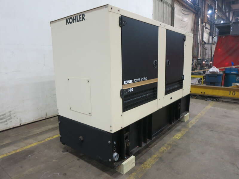 Used Kohler 100REOZJF Diesel Generator, 309 Hrs, EPA Tier 3