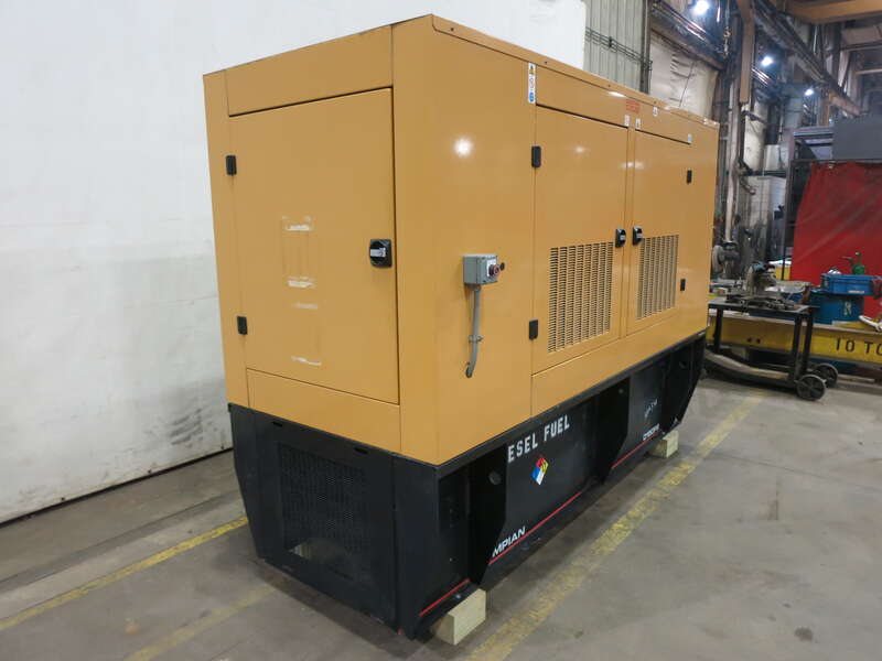 Used Caterpillar D150P6 Perkins GCD325 Diesel Generator 224 Hrs