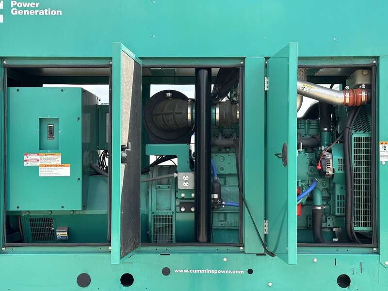 Used Cummins DSHAC QSL9-G2 NR3 Diesel Generator, 126 Hrs EPA Tier 3