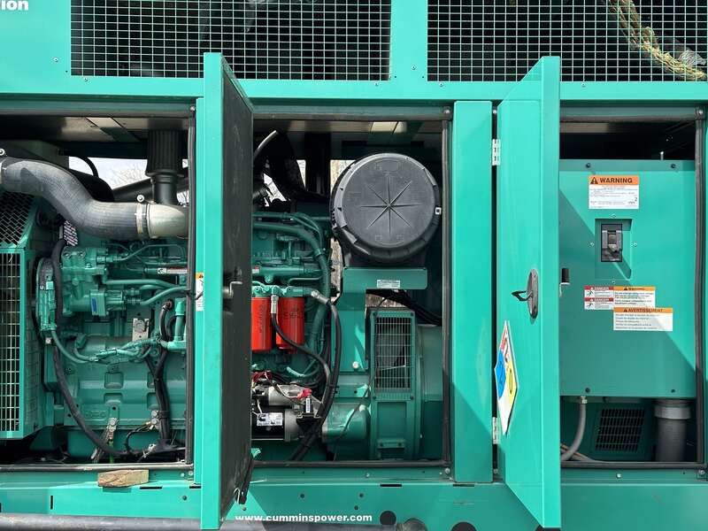 Used Cummins DSHAC QSL9-G2 NR3 Diesel Generator, 126 Hrs EPA Tier 3