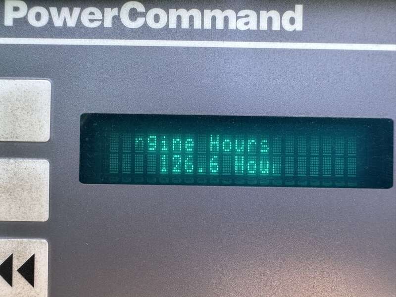 Used Cummins DSHAC QSL9-G2 NR3 Diesel Generator, 126 Hrs EPA Tier 3