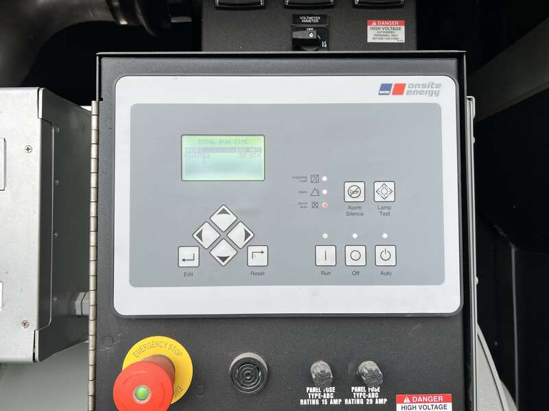 Used MTU DS180 John Deere 6068HFG85 Diesel Generator,  100 Hrs, EPA Tier 3