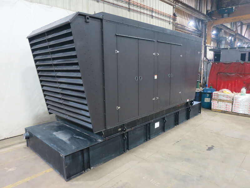 Used Cummins DQFAC QST30-G5 NR2 Diesel Generator, 94 Hrs, EPA Tier 2