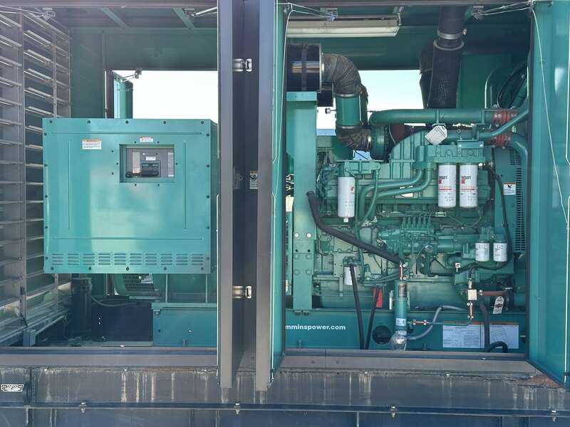 Used Cummins DQFAC QST30-G5 NR2 Diesel Generator, 94 Hrs, EPA Tier 2