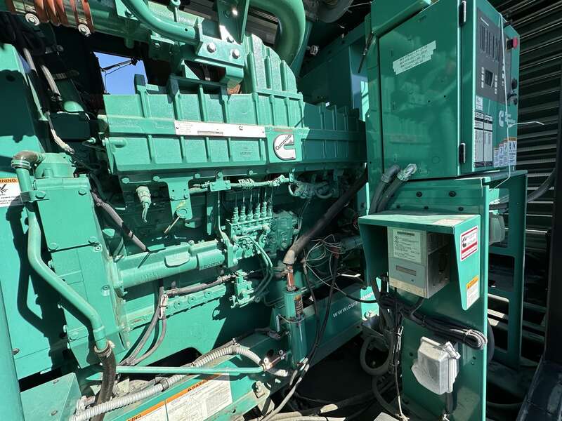Used Cummins DQFAC QST30-G5 NR2 Diesel Generator, 94 Hrs, EPA Tier 2