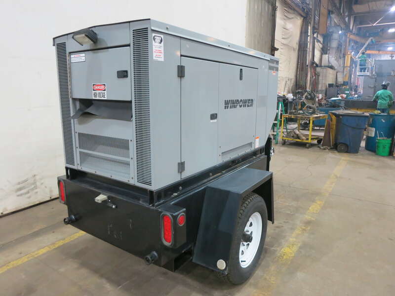 Used Winpower DR20 Isuzu BV-4LE1 Rental Grade Diesel Generator 6402 Hrs EPA Tier 3