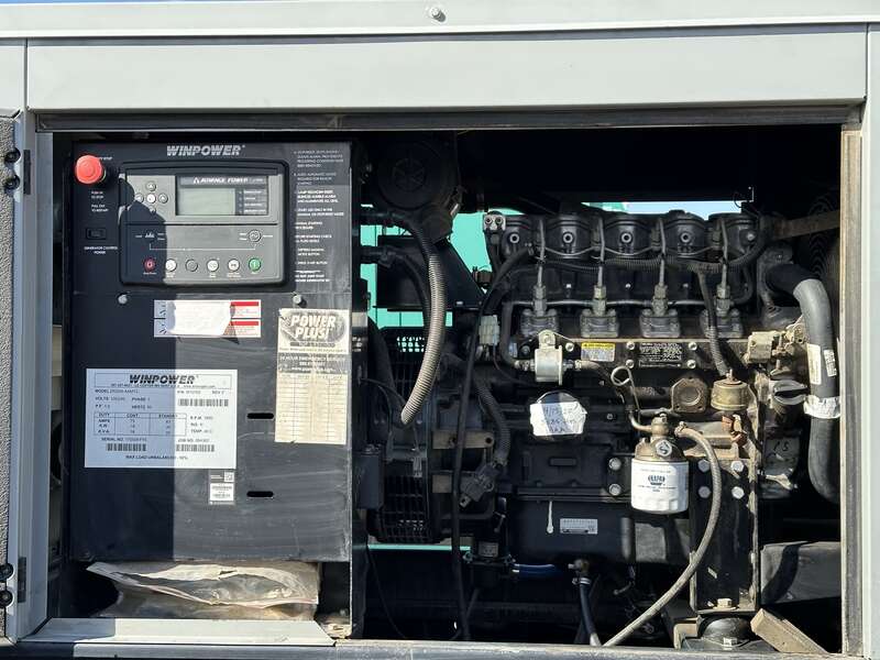 Used Winpower DR20 Isuzu BV-4LE1 Rental Grade Diesel Generator 5889 Hrs EPA Tier 3
