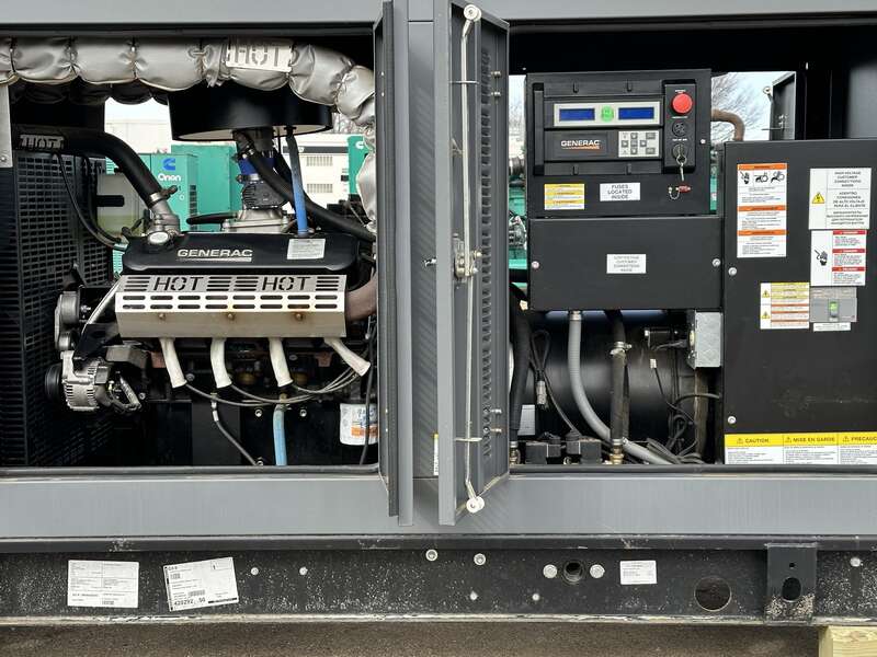 Used Generac SG0100 Natural Gas / Propane Generator 94 Hrs EPA Certified