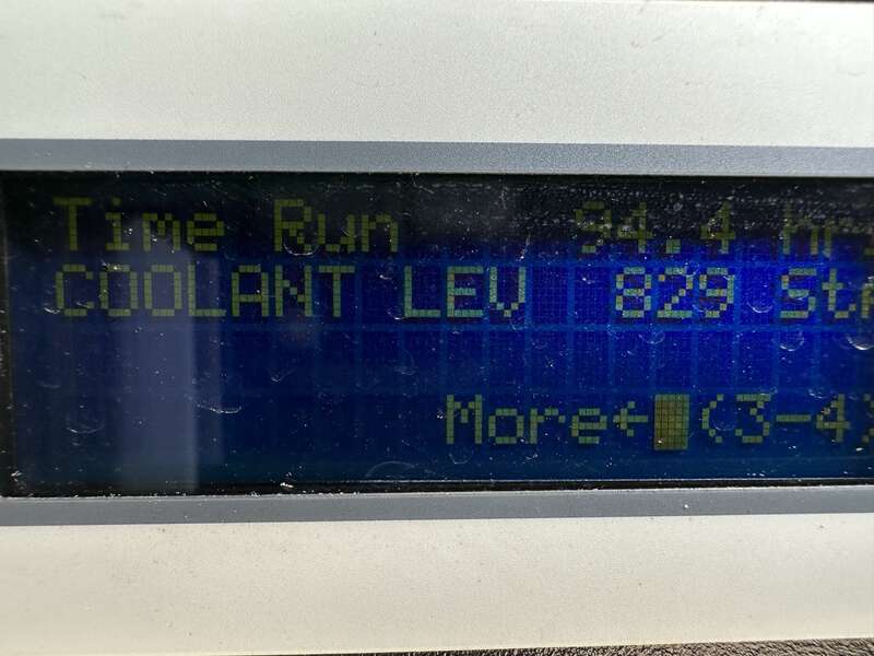 Used Generac SG0100 Natural Gas / Propane Generator 94 Hrs EPA Certified