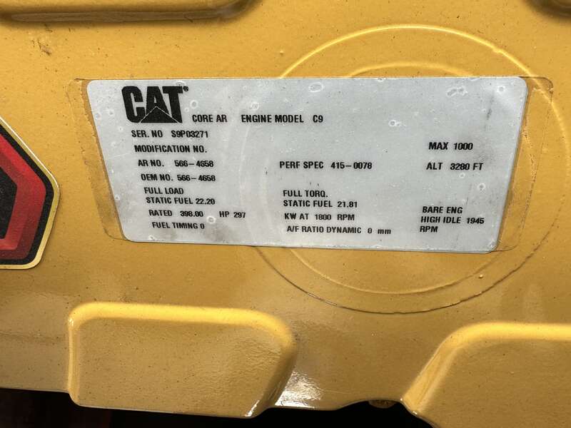 New Caterpillar C9 Diesel Generator 0 Hrs EPA Tier 3