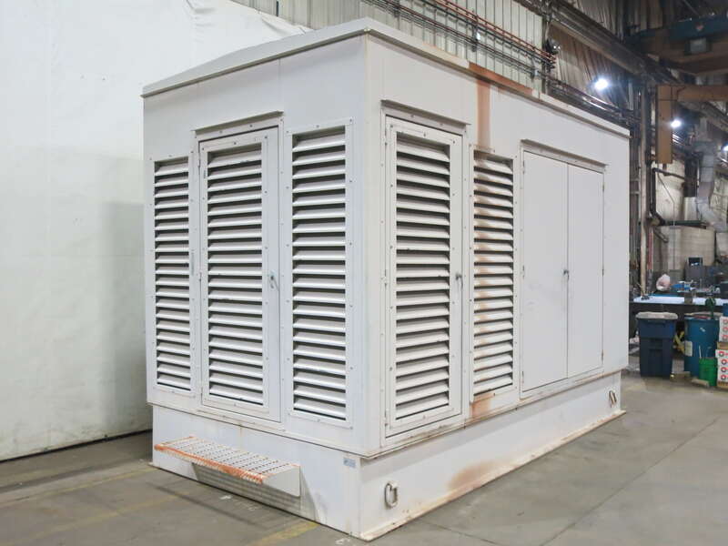 Used Cummins 750DFHA Diesel Generator, 1072 Hrs