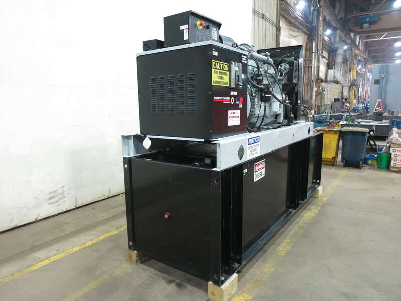 Used Detroit Diesel 125DSEJB John Deere 6068TF250 Diesel Generator, 94 Hrs