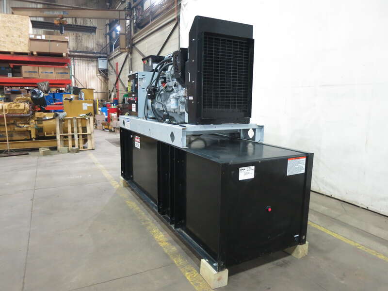Used Detroit Diesel 125DSEJB John Deere 6068TF250 Diesel Generator, 94 Hrs