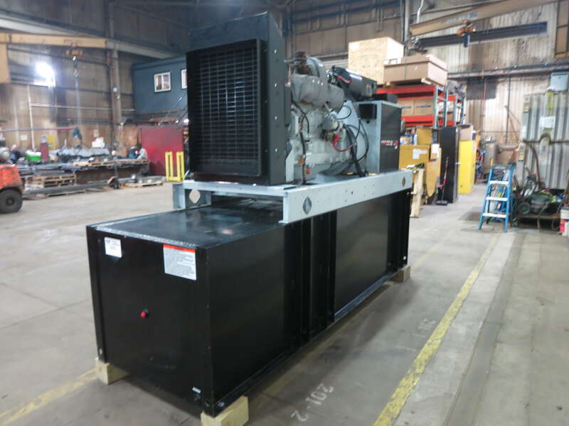 Used Detroit Diesel 125DSEJB John Deere 6068TF250 Diesel Generator, 94 Hrs