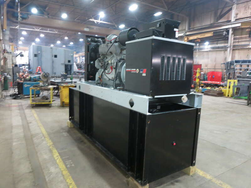 Used Detroit Diesel 125DSEJB John Deere 6068TF250 Diesel Generator, 94 Hrs