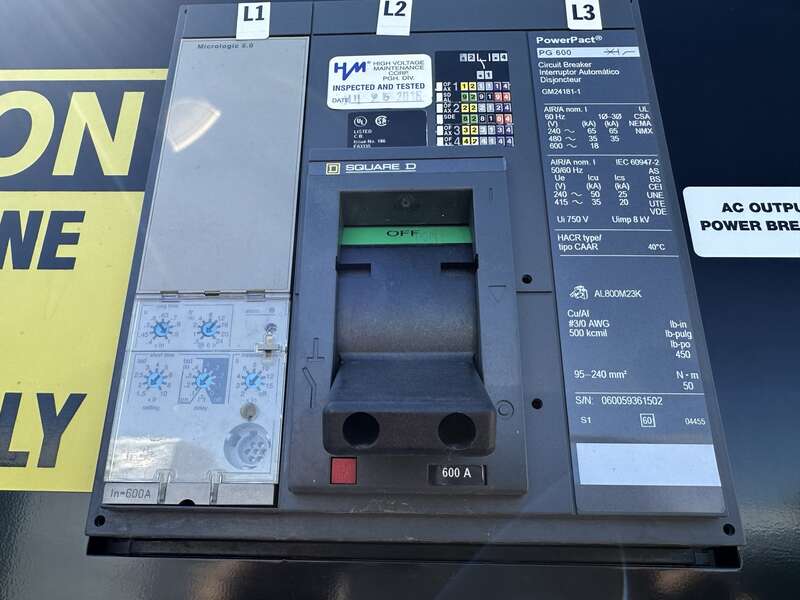 Used Detroit Diesel 125DSEJB John Deere 6068TF250 Diesel Generator, 94 Hrs