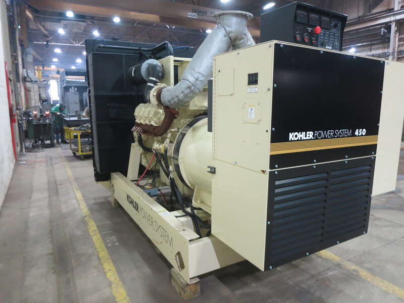 Used Kohler 450REOZD4 MTU 8V2000 Diesel Generator, 397 Hrs