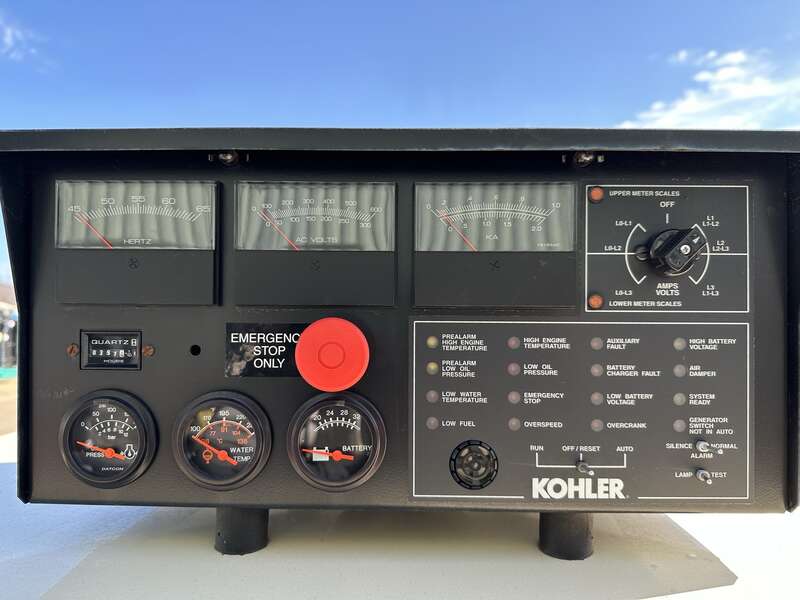 Used Kohler 450REOZD4 MTU 8V2000 Diesel Generator, 397 Hrs