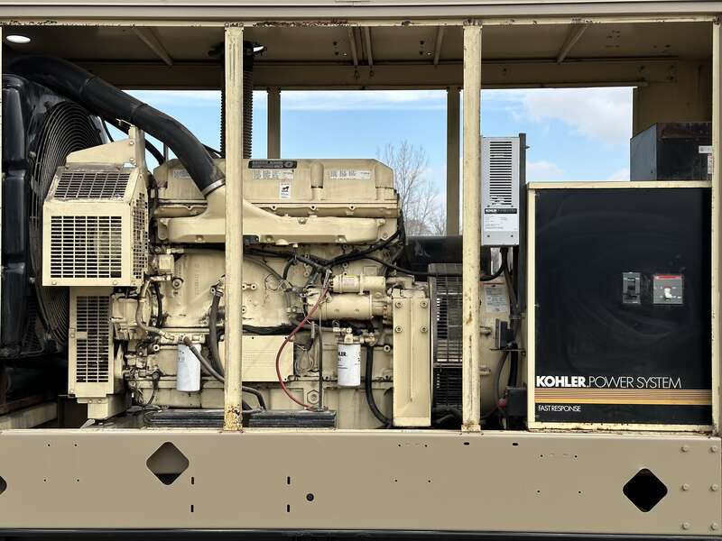 Used Kohler 275REOZD Diesel Generator, 103 Hrs
