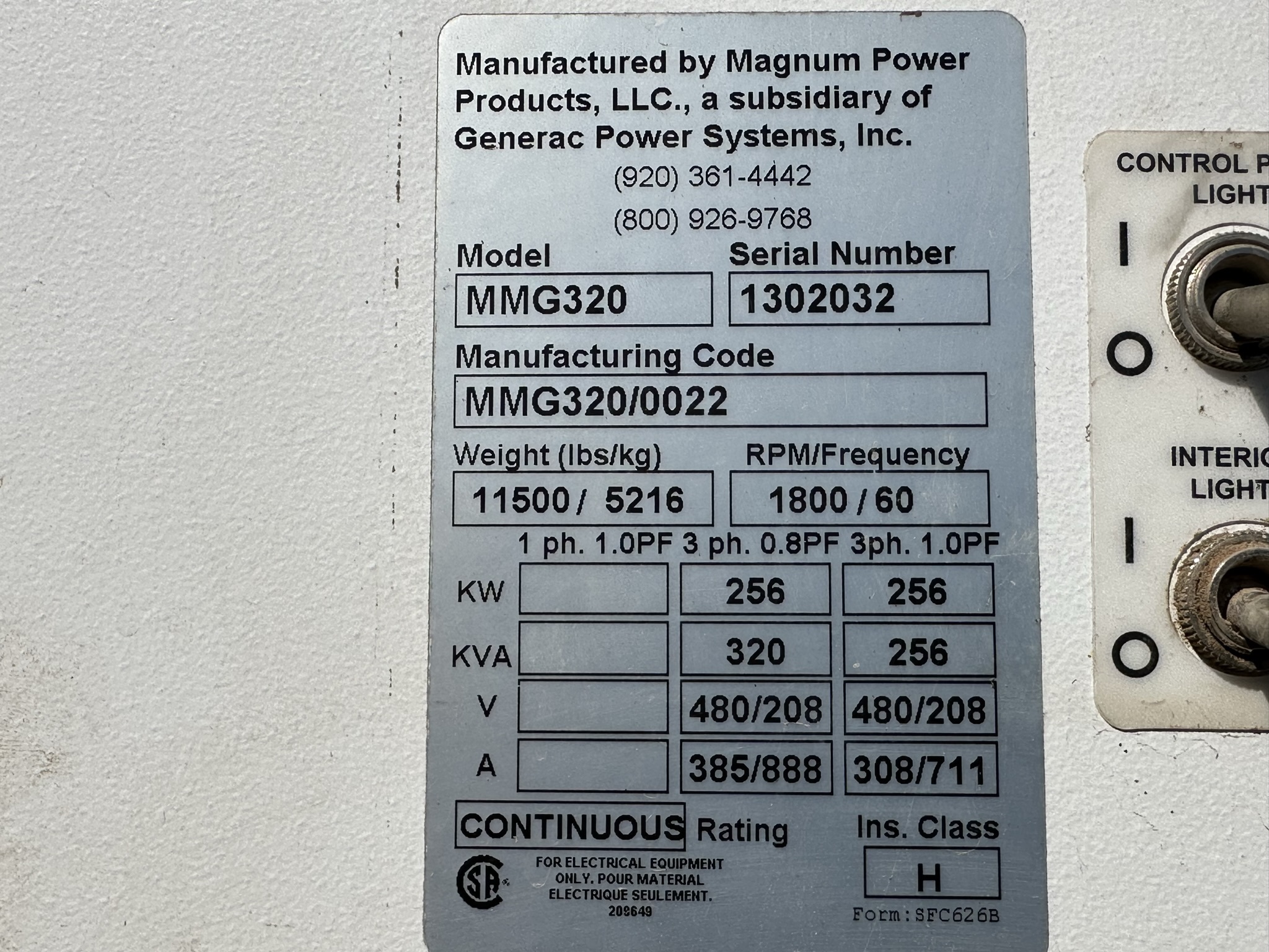 Used Magnum MMG320 Rental Grade Diesel Generator | 8803 Hrs Used Magnum MMG320 Rental Grade Diesel Generator | 8803 Hrs