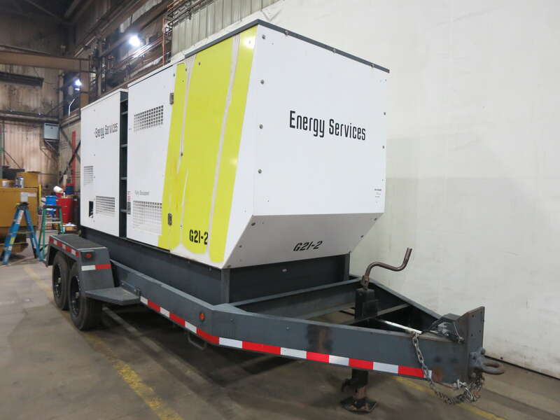 Used Magnum MMG320 Rental Grade Diesel Generator, 8803 Hrs, EPA Tier 3 Flex