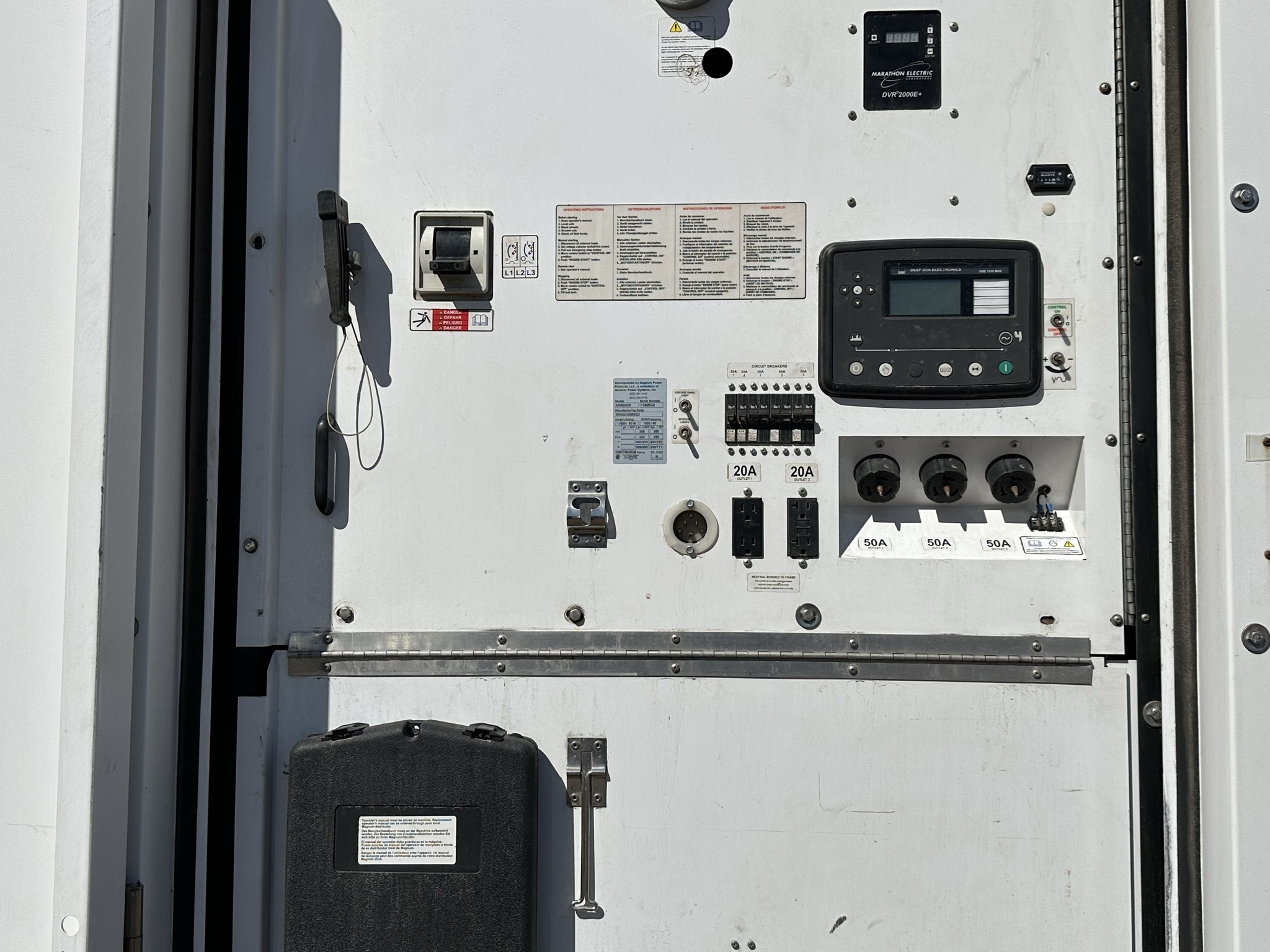 Used Magnum MMG320 Rental Grade Diesel Generator | 8803 Hrs Used Magnum MMG320 Rental Grade Diesel Generator | 8803 Hrs