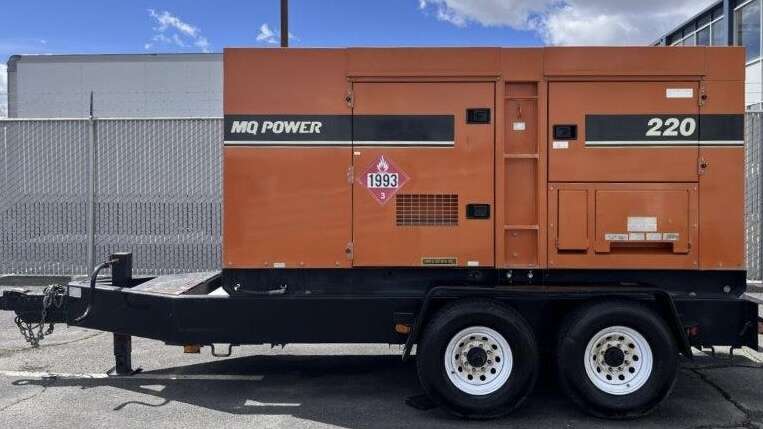 Used Multiquip DCA-220SSK Rental Grade Diesel Generator, 1090 Hrs