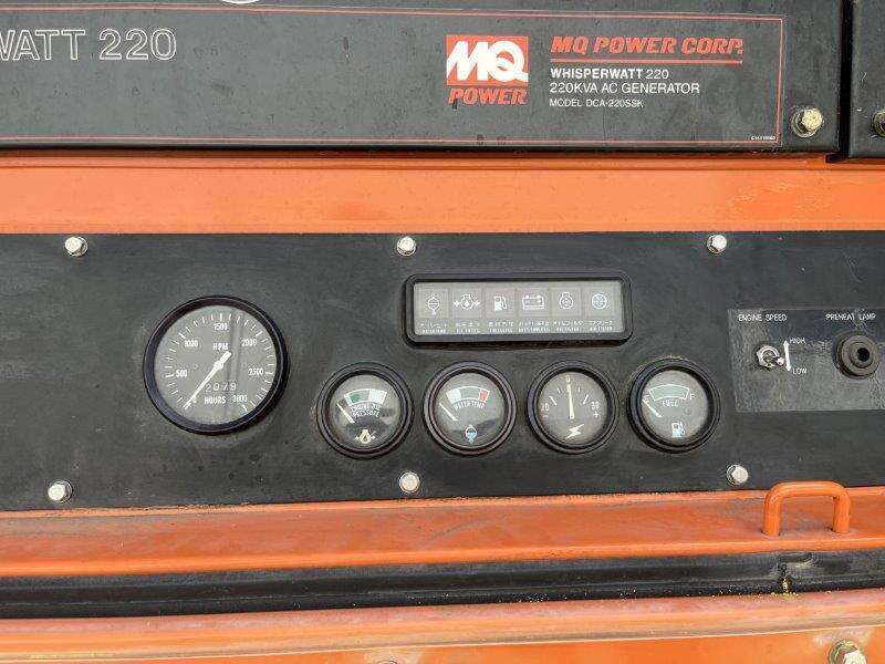 Used Multiquip DCA-220SSK Rental Grade Diesel Generator, 2079 Hrs