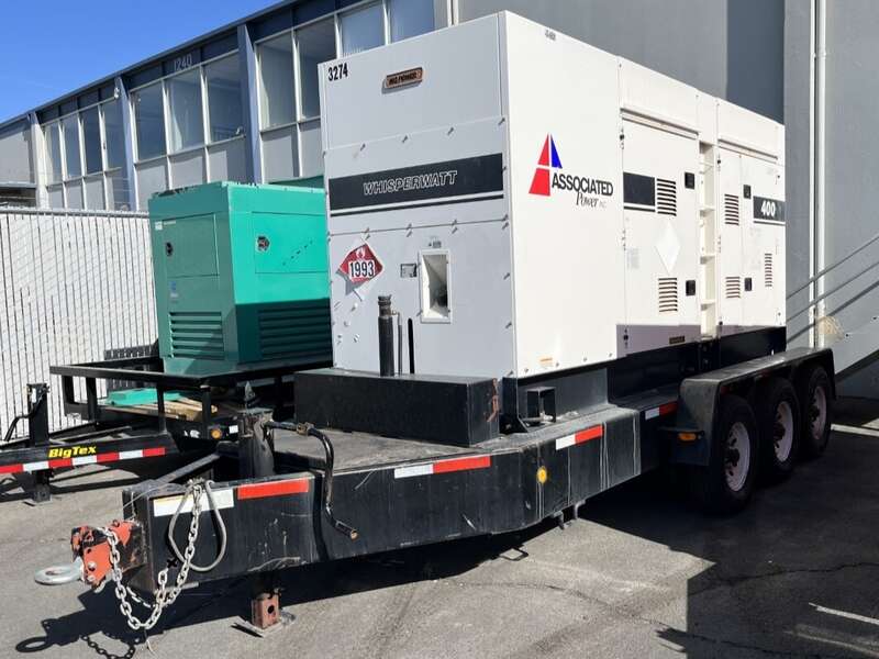 Used Multiquip DCA-400SSV Rental Grade Diesel Generator, 5392 Hrs