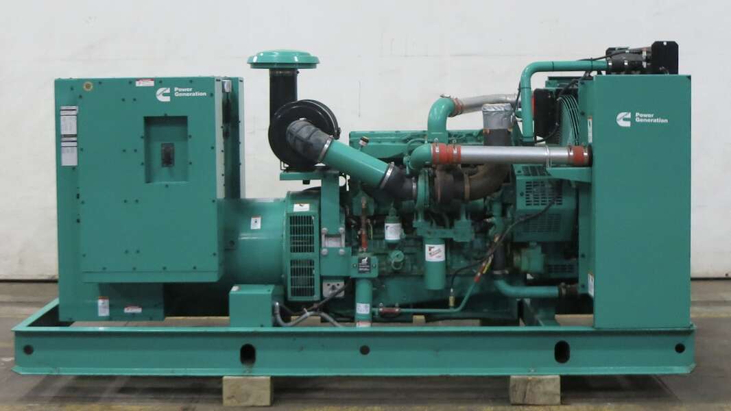 Used Cummins 275DQAE Diesel Generator, 150 Hrs