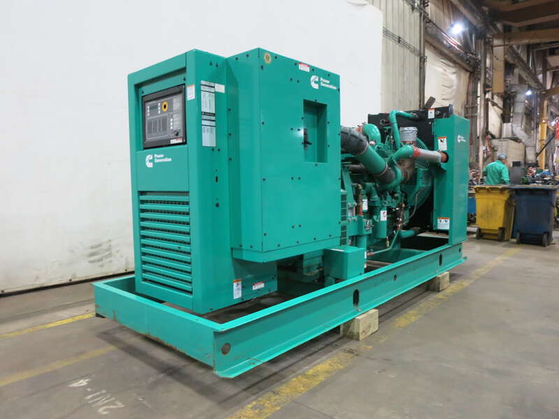 Used Cummins 275DQAE Diesel Generator, 150 Hrs
