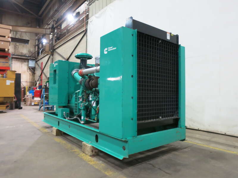 Used Cummins 275DQAE Diesel Generator, 150 Hrs