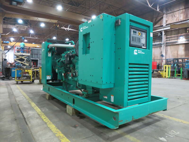 Used Cummins 275DQAE Diesel Generator, 150 Hrs