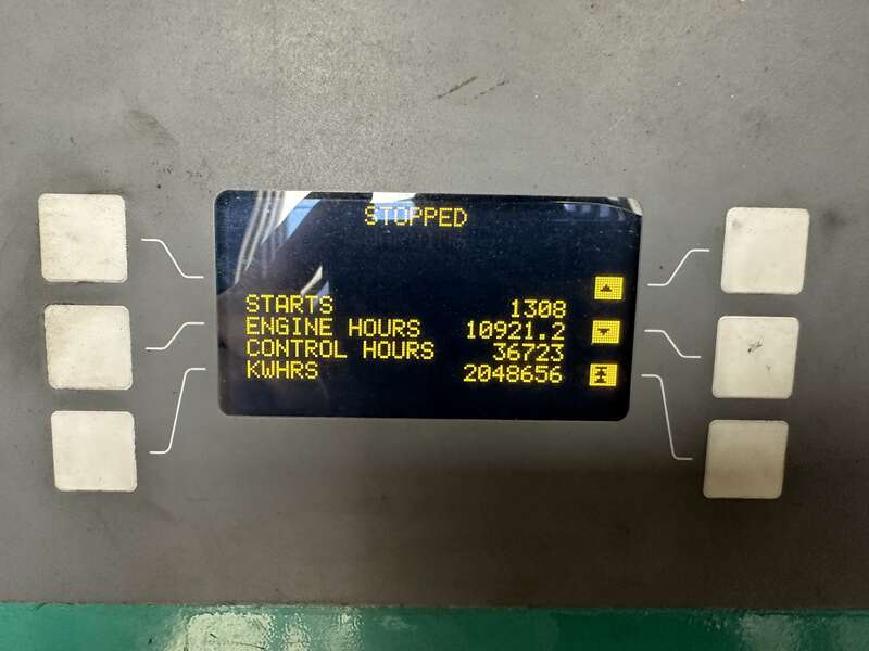 Used Cummins DQFAD Diesel Generator 10921 Hrs, EPA Tier 2