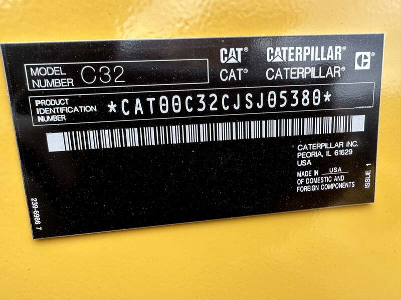 New Caterpillar C32 Diesel Generator 0 Hrs EPA Tier 2  