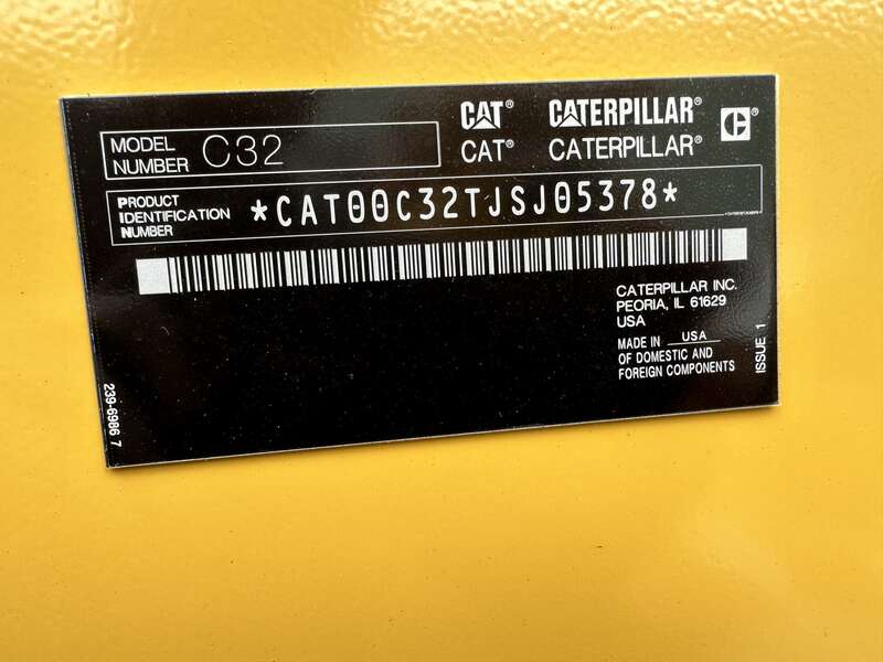 New Caterpillar C32 Diesel Generator 0 Hrs EPA Tier 2