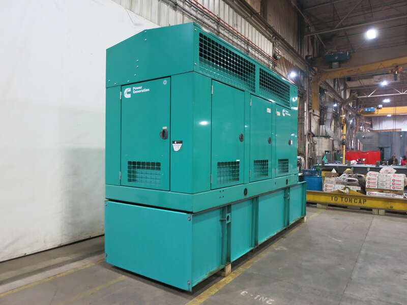 Cummins DFEK QSX15-G9 NR2 Diesel Generator, 321 Hrs, EPA Tier 2