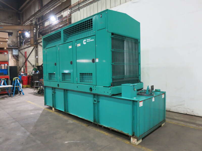 Cummins DFEK QSX15-G9 NR2 Diesel Generator, 321 Hrs, EPA Tier 2