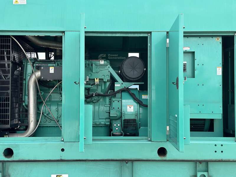 Cummins DFEK QSX15-G9 NR2 Diesel Generator, 321 Hrs, EPA Tier 2