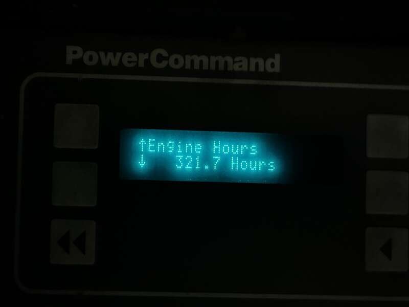 Cummins DFEK QSX15-G9 NR2 Diesel Generator, 321 Hrs, EPA Tier 2