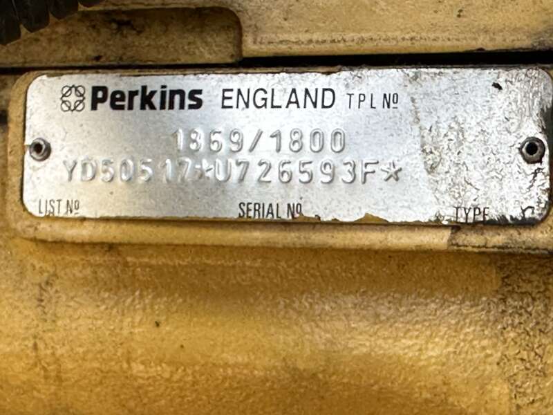 Used Caterpillar Olympian D125P1 Diesel Generator, 447 Hrs