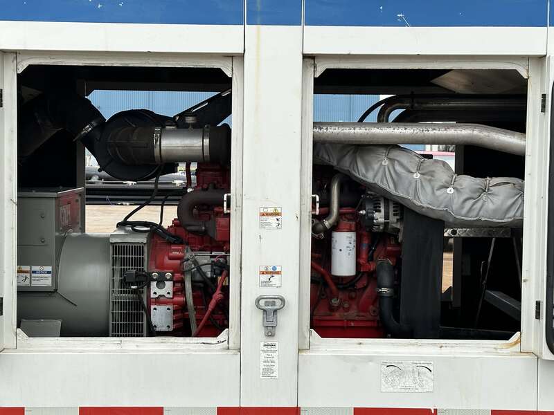 Used Doosan G150 Rental Grade Diesel Generator, 6673 Hrs, EPA Tier 4i