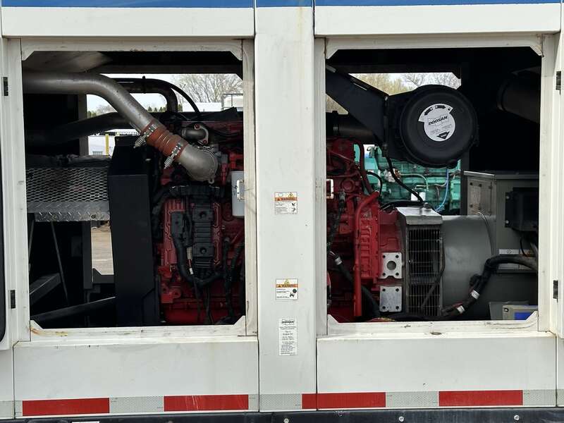 Used Doosan G150 Rental Grade Diesel Generator, 6673 Hrs, EPA Tier 4i