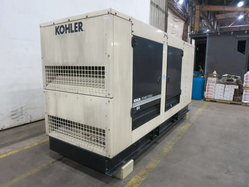 Used Kohler 80REZG Natural Gas / Propane Generator 436 Hrs EPA Certified