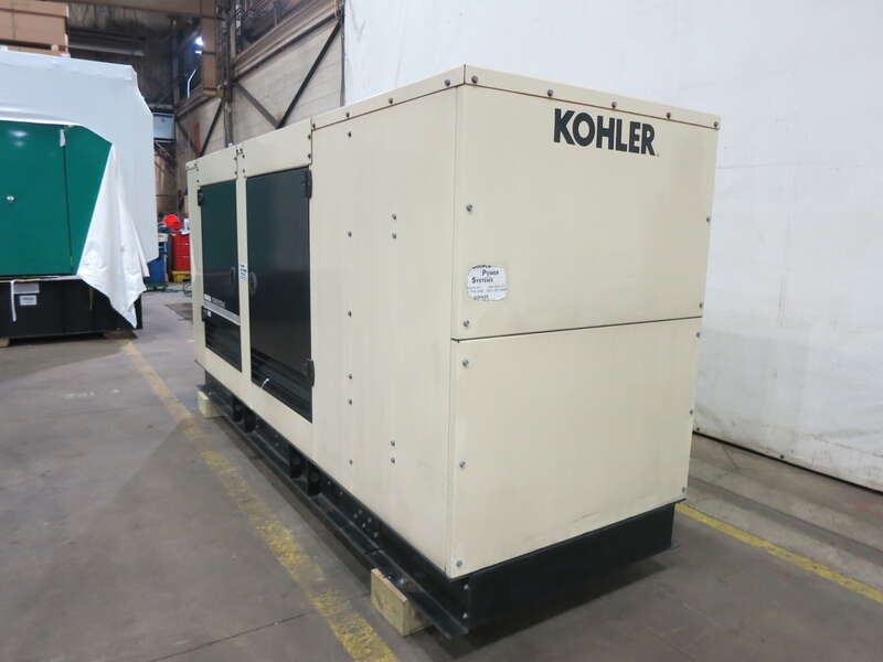 Used Kohler 80REZG Natural Gas / Propane Generator 436 Hrs EPA Certified