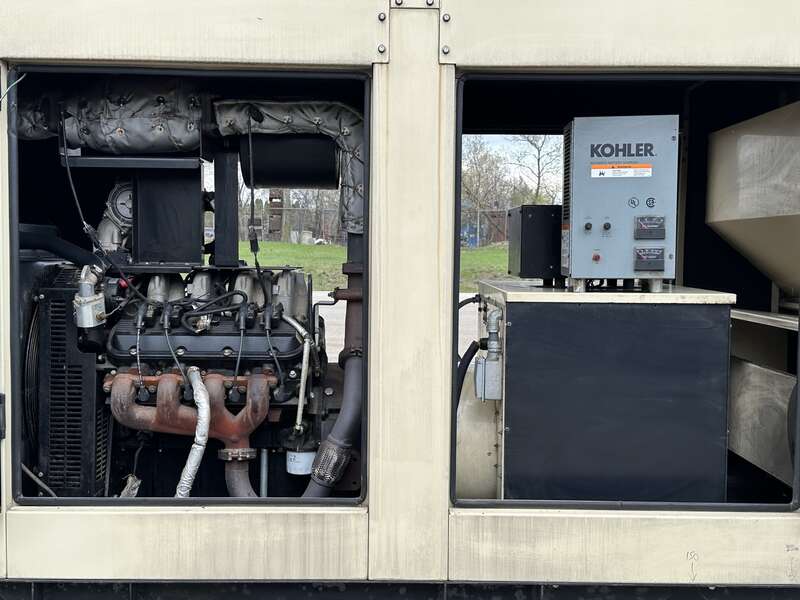 Used Kohler 80REZG Natural Gas / Propane Generator 436 Hrs EPA Certified
