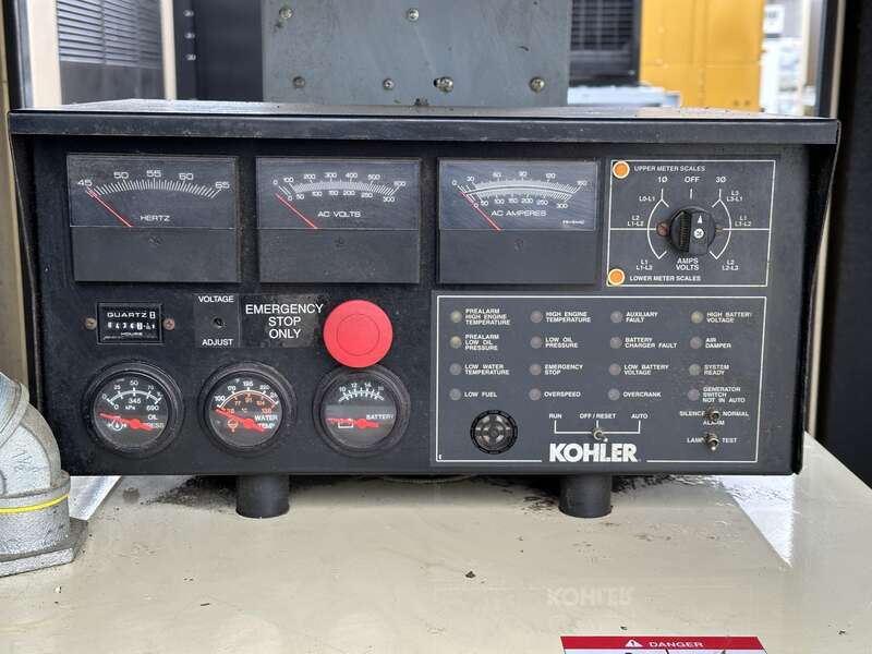 Used Kohler 80REZG Natural Gas / Propane Generator 436 Hrs EPA Certified